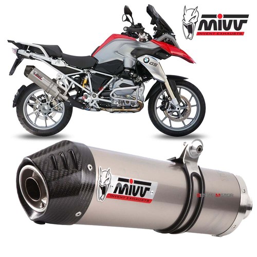 Mivv exhaust oval - oval, titanium