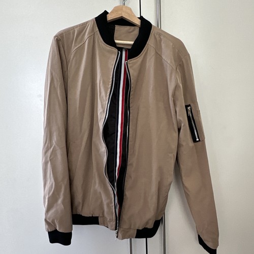 Harrington style jacket tan - jacket, /