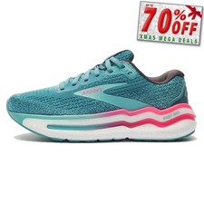 Brooks Ghost Max 2 Womens Running Shoes Performance Workout Road Trainer Green