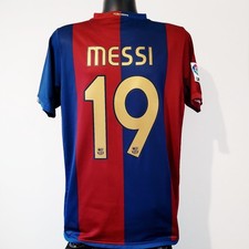 MESSI 19 Barcelona Shirt - Medium - 2006/2007 - Nike Barca Jersey