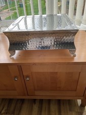 Silver Metal Wedding Cake