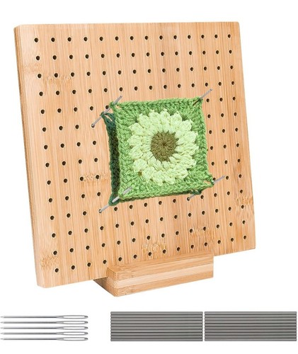 Crochet blocking board - board, wooden