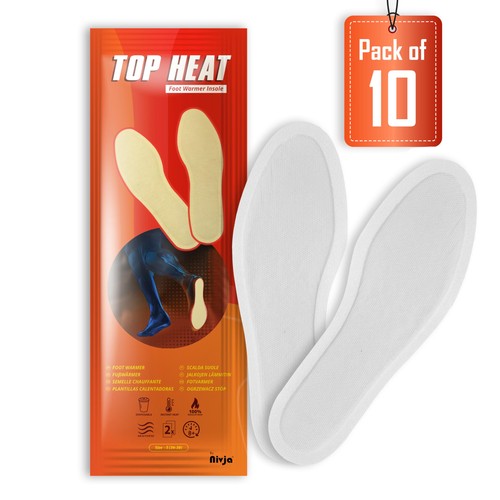 Topheat foot warmers pairs - warmers-10, pairs-