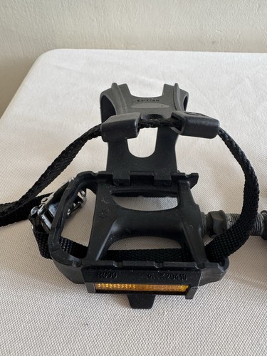 Vintage bicycle pedal with toe - bicycle,