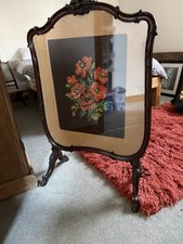Antique Victorian Fire Screen