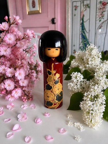 Vintage kokeshi doll - vintage,