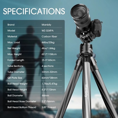 Manbily tripod for shooting - tripod,
