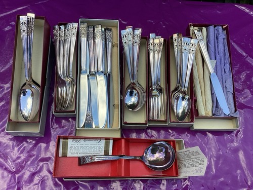 Vintage cutlery set hampton - cutlery,