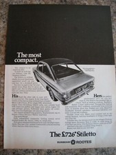 SUNBEAM ROOTES MOST COMPACT