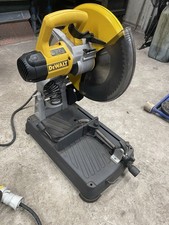 Dewalt Chop Saw With Metal Cutting Disc. Used Approximately 5 Times Burr less