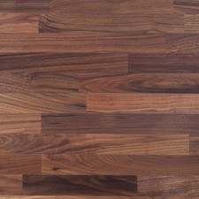 Solid Black American Walnut Wooden Worktop Upstand Real Wood 3M x 80mm x 18mm