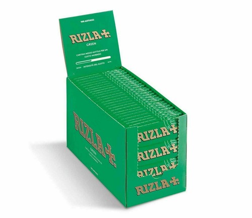 100 genuine rizla - rizla, green