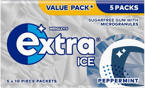 Wrigley extra ice peppermint - ice,
