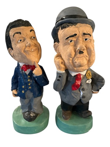 Vintage set laurel hardy - set,