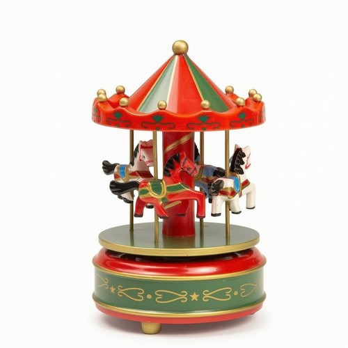 Carousel musical box - box, with