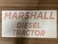 Field Marshall Tractor Model M Diesel Tractor Vinyl Sticker......MORE ON THE WAY