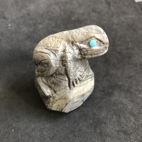 Zuni perched frog - zuni, by