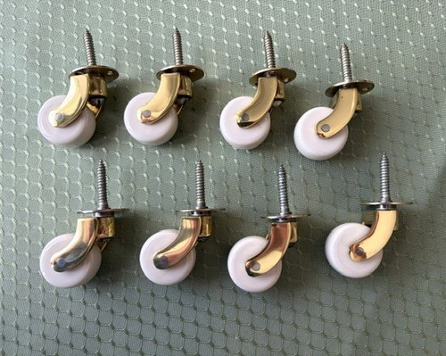 Brass white porcelain screw - brass,