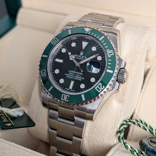 Rolex submariner hulk - rolex, green