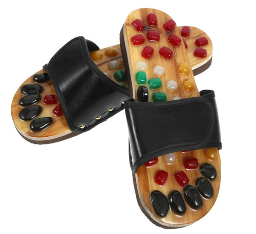 Foot acupoint massage slippers - foot,