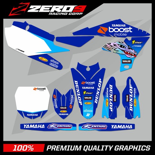 Yamaha motocross graphics kit - graphics,