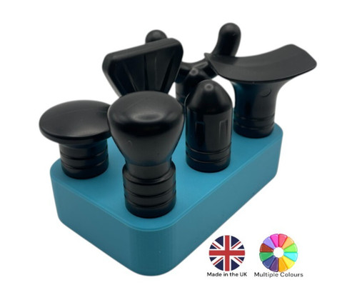 Massage gun attachments - gun, stand