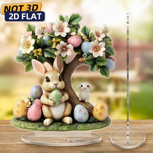 Easter eggs tree rabbit - rabbit, decor