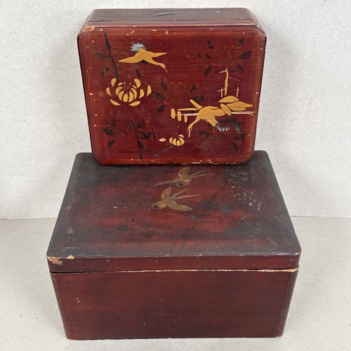 Vintage japanese lacquered - 2,