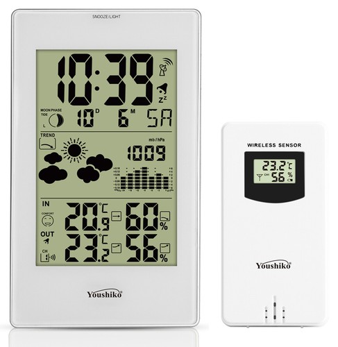 Weather station with msf - ,