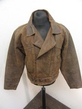 VINTAGE 80'S RAW HIDE LEATHER