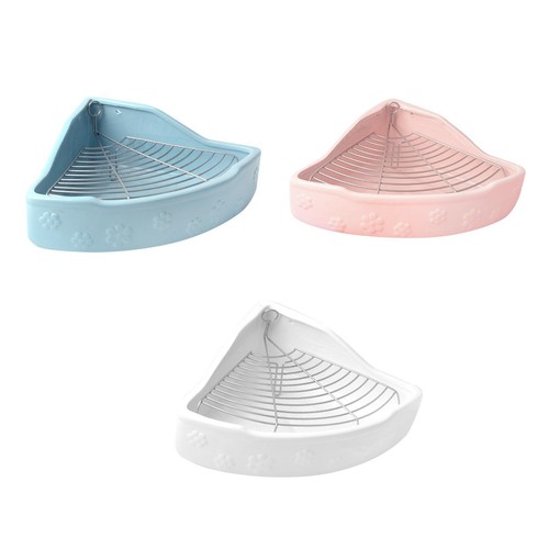 Rabbit litter box corner - litter,