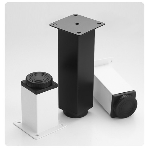 Cabinet support legs steel - 4x,