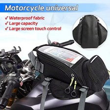 Motorcycle Tank Bag Waterproof Magnetic Backpack Riding Oil Fuel Tank Bag