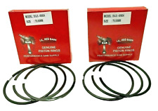 PISTON RINGS FITS BRIGGS & STRATTON 499604, SET OF 2 STANDARD RINGS, USA SHIP