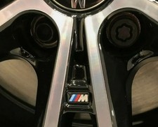 Genuine BMW "M" Badge Alloy