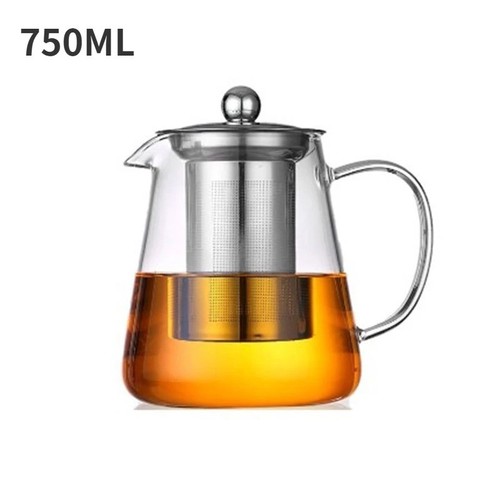 Heat resistant glass teapot - resistant,