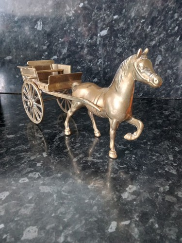 Large vintage solid - , brass
