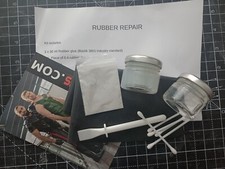 Latex rubber clothing repair kit
