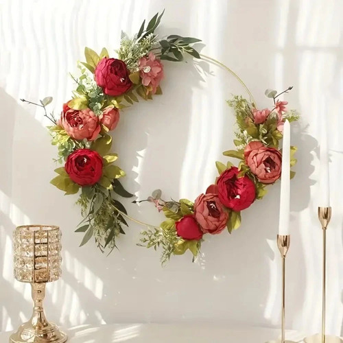 50cm metal flowers - metal,