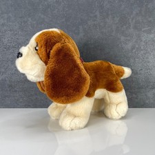 Keel Toys Basset Hound Puppy Dog Plush Simply Soft Collection Soft Toy | 10"
