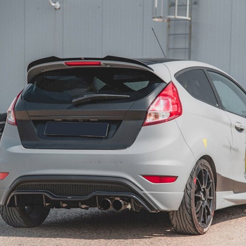 Gloss black rear roof spoiler - gloss,