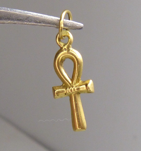 Vintage 18k gold - gold, egyptian