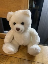 russ berrie teddy bears White