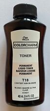 WELLA T18TONER UNBOXED - PERMANENT LIQUID HAIR TONER - LIGHTEST ASH BLONDE