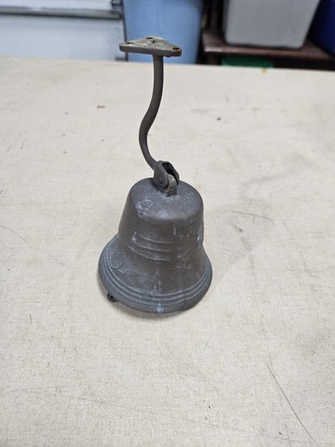 Wall mounted brass bell - mounted,