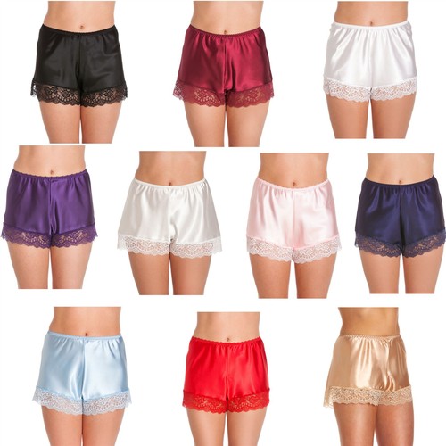 Satin french knickers ladies - knickers,