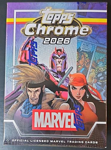 Topps chrome 2026 - 2026, marvel