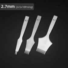 Sharp Pricking Iron French Style Leather Chisel Die-Steel Chisel Punching Tool K