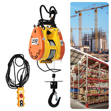 Winches Electric Hoist 230kg 230v Gantry Lifting, for Workshop / Garage
