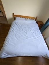 M&S Lavender 3 piece Kingsize cotton bed set